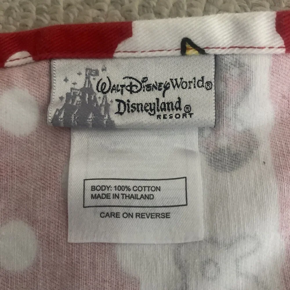 Disneyland Vintage Minnie Mouse Dish Towel 26x17